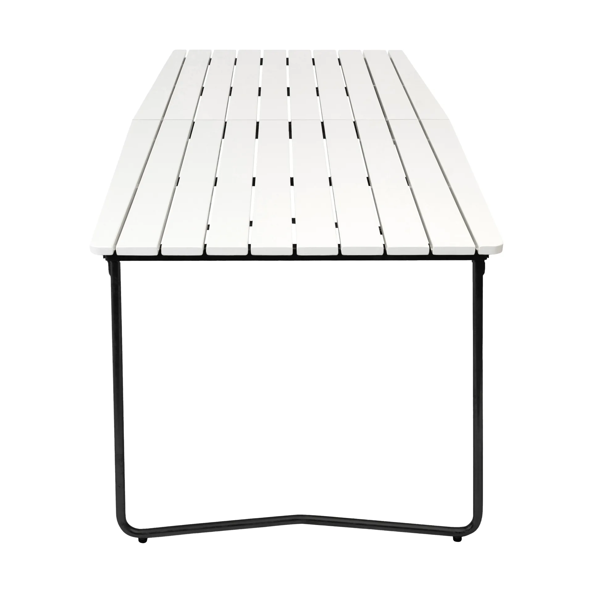 Mesa de jantar B31, Carvalho laqueado branco-preto Grythyttan Stålmöbler