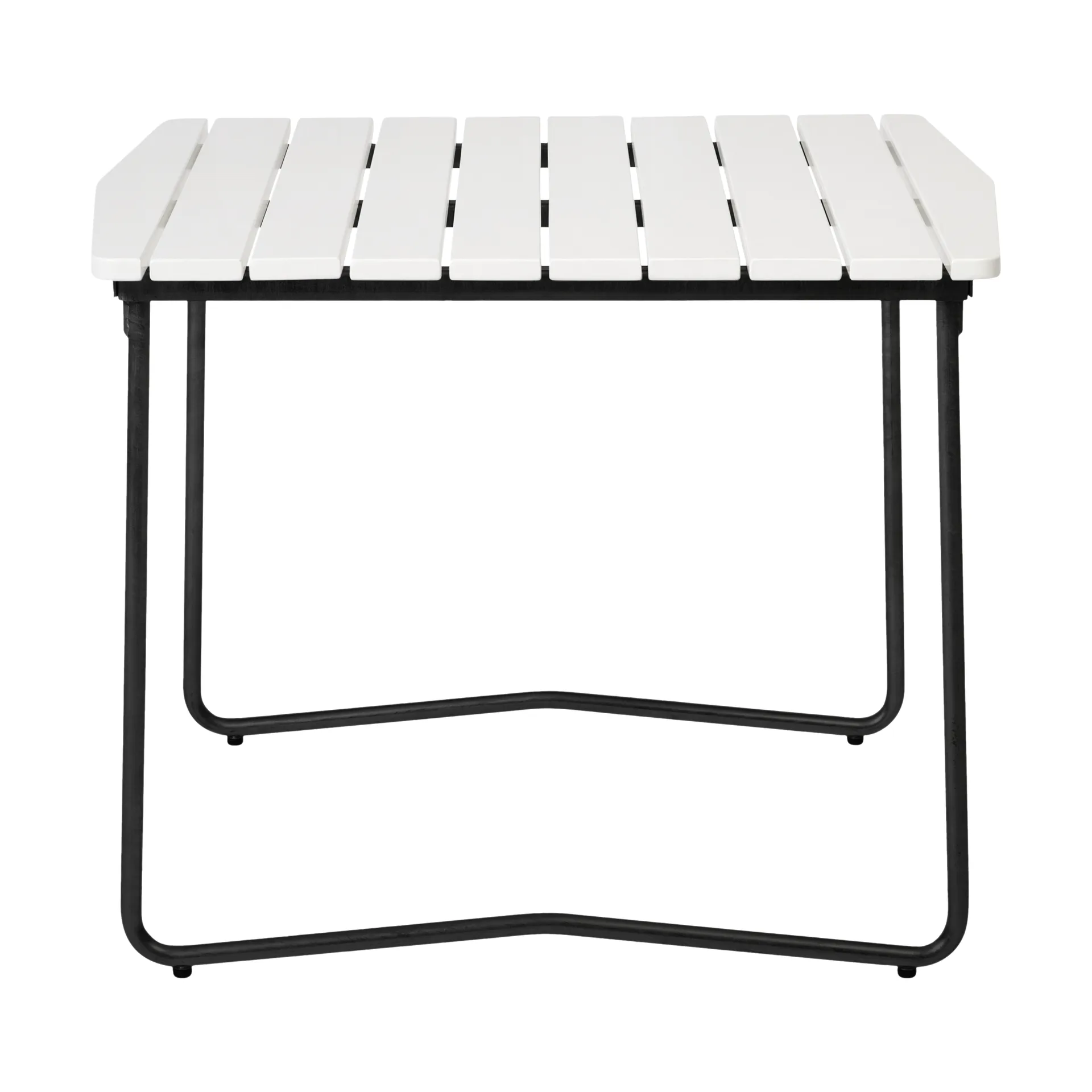 Mesa de jantar B31, Carvalho laqueado branco-preto Grythyttan Stålmöbler