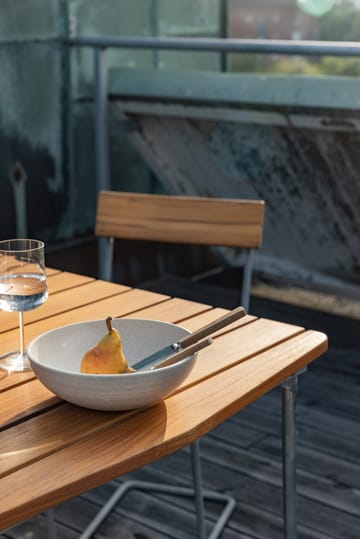 Mesa de jantar B31 - Carvalho oleado-estrutura em aço galvanizado à quente - Grythyttan Stålmöbler