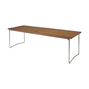 Mesa de jantar B31 - Teca não tratada - pés galvanizados - Grythyttan Stålmöbler