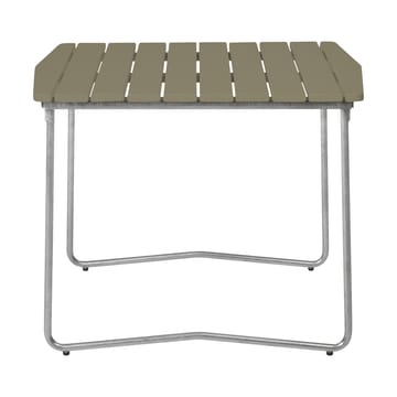 Mesa de jantar B31 - Verde claro carvalho-estrutura em aço galvanizado à quente - Grythyttan Stålmöbler