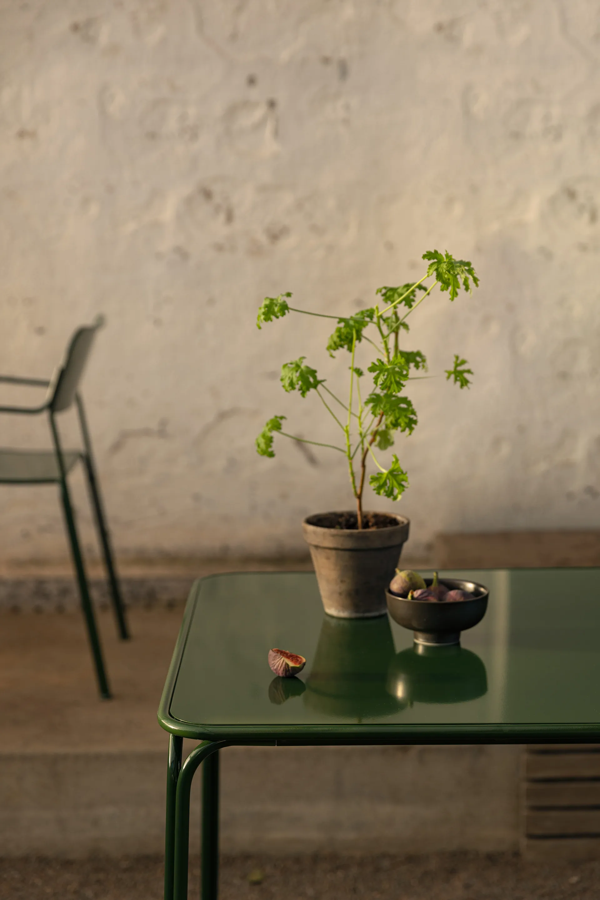 Mesa Libelle, Verde Grythyttan Stålmöbler