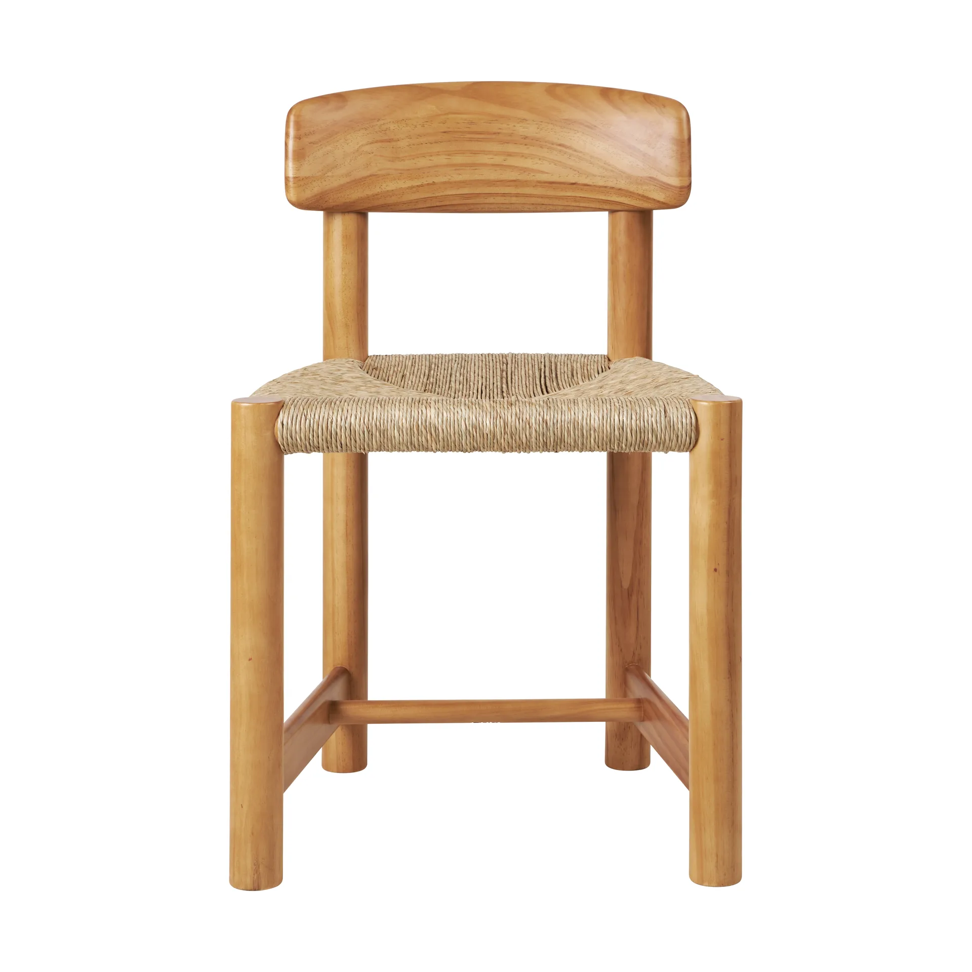 Cadeira Daumiller Side Chair, Natural Rush-golden pine GUBI