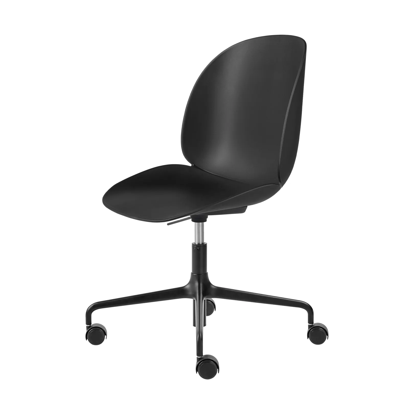 Cadeira de escritório Beetle Meeting Chair, Black-black GUBI