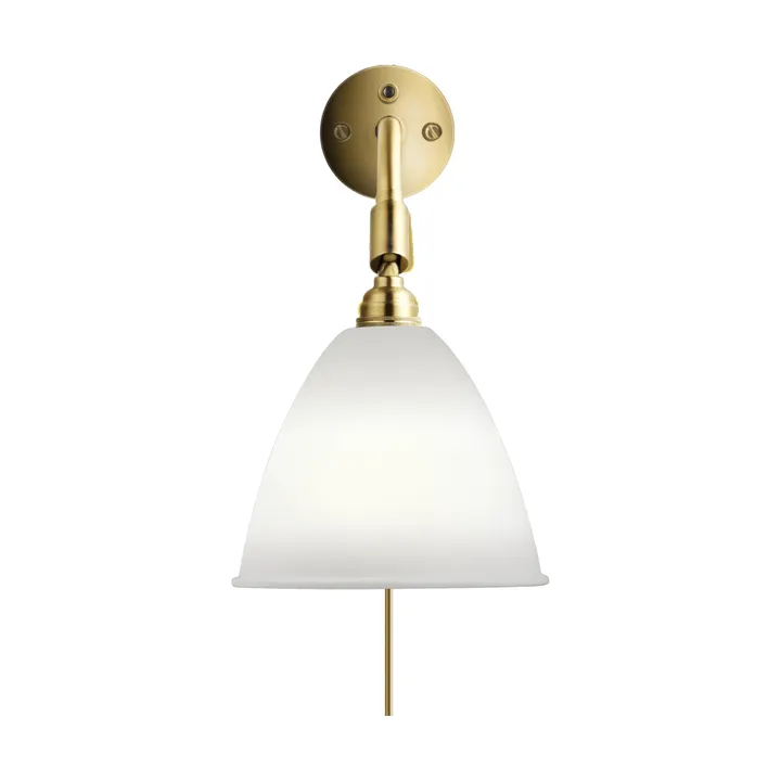 Candeeiro de parede Bestlite BL7 - bone china-latão - GUBI