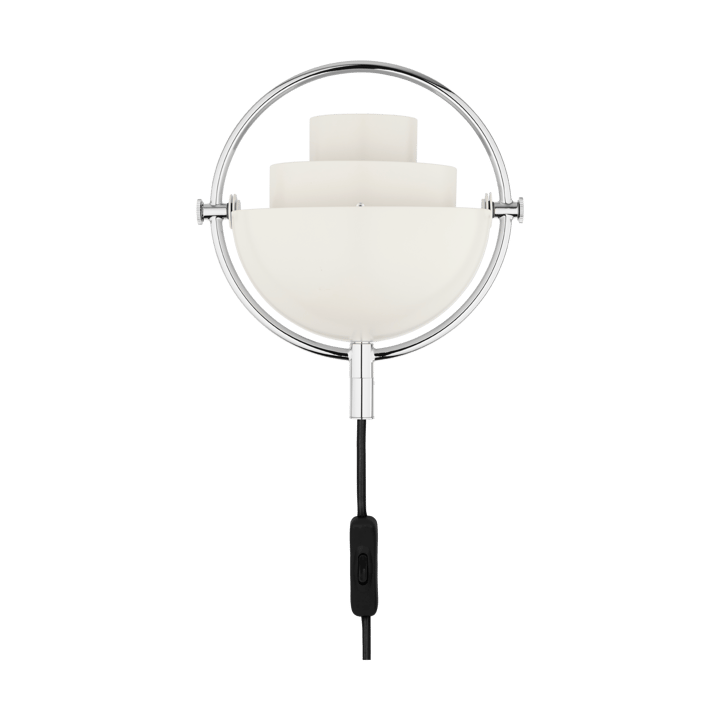Candeeiro de parede Multi-Lite, Branco-cromado GUBI