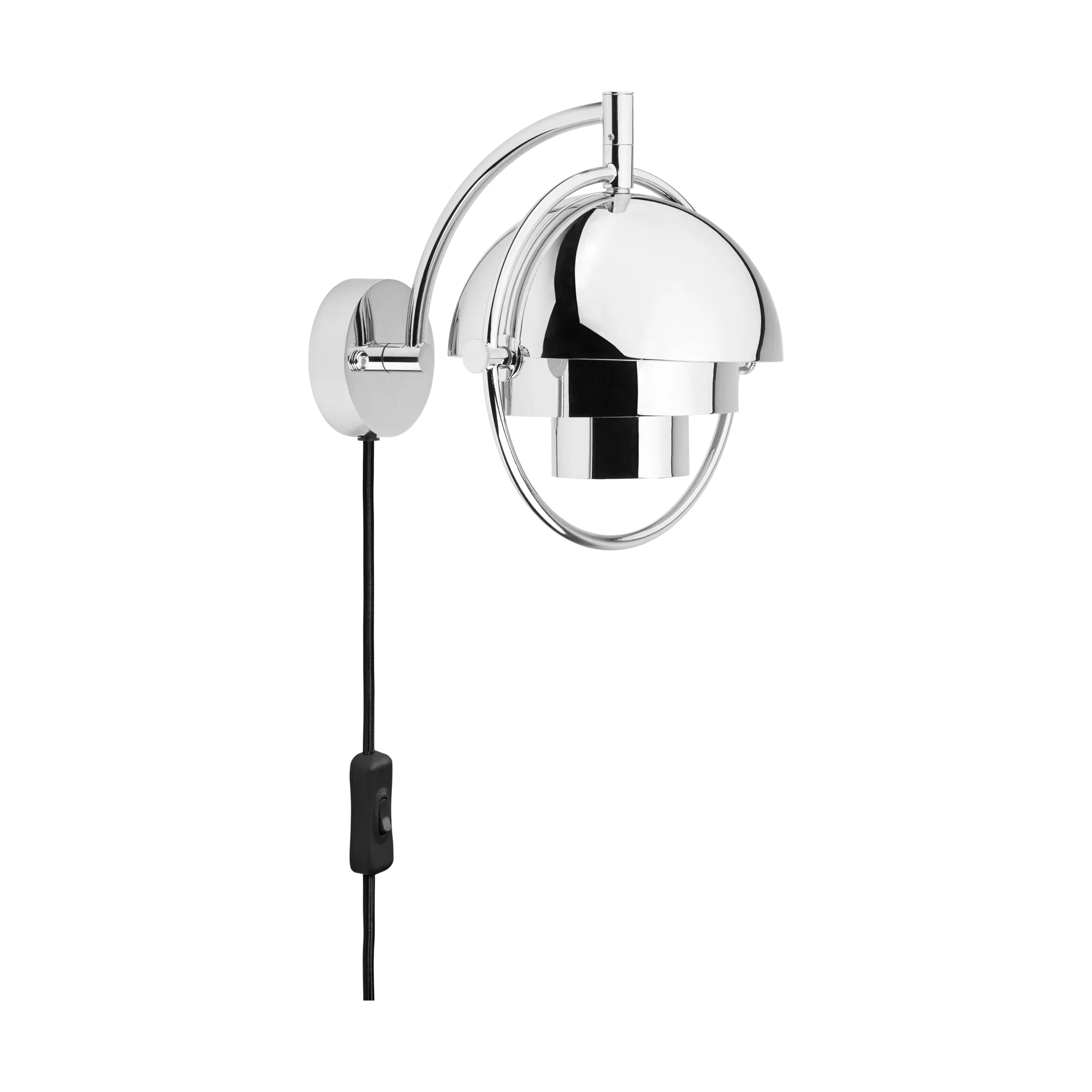 Candeeiro de parede Multi-Lite, Cromo GUBI