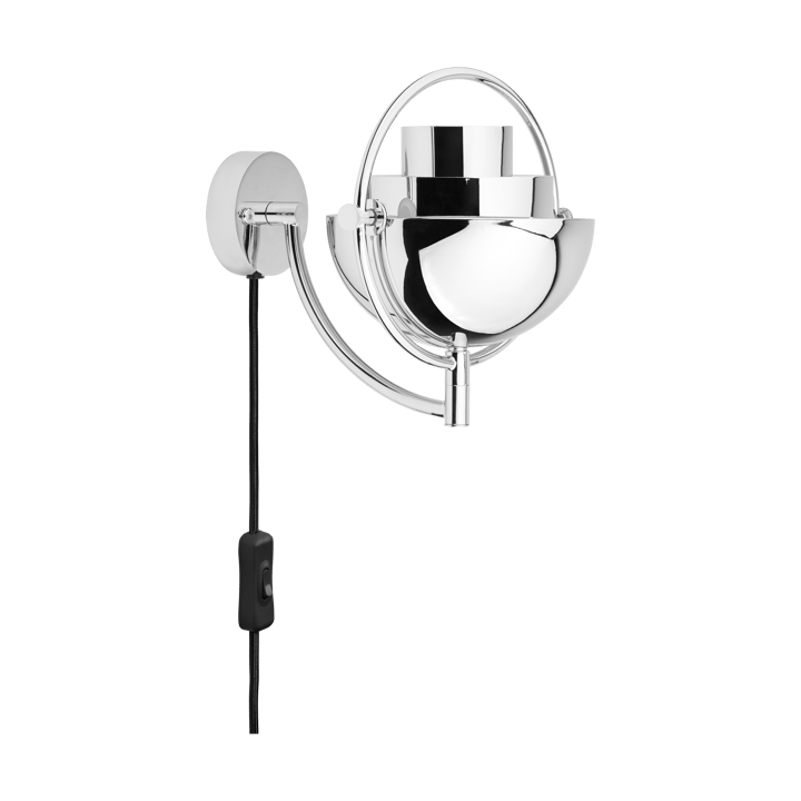 Candeeiro de parede Multi-Lite, Cromo GUBI