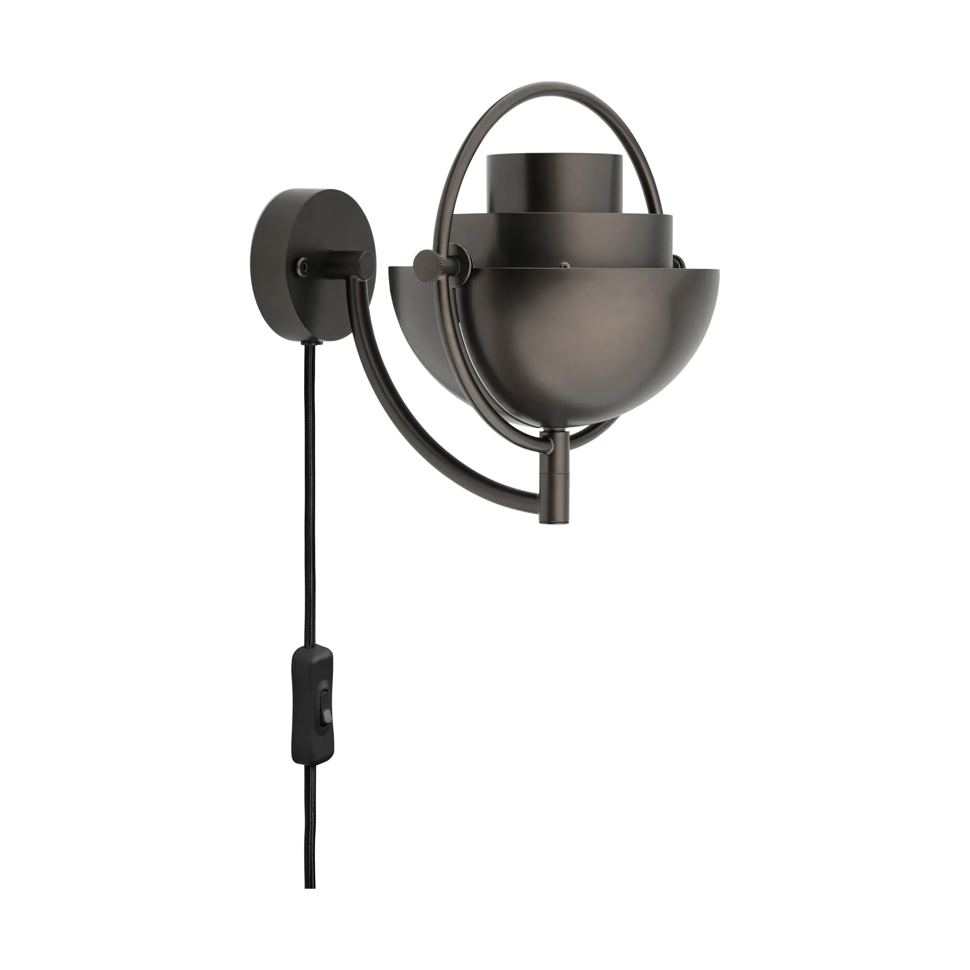 Candeeiro de parede Multi-Lite, Preto GUBI