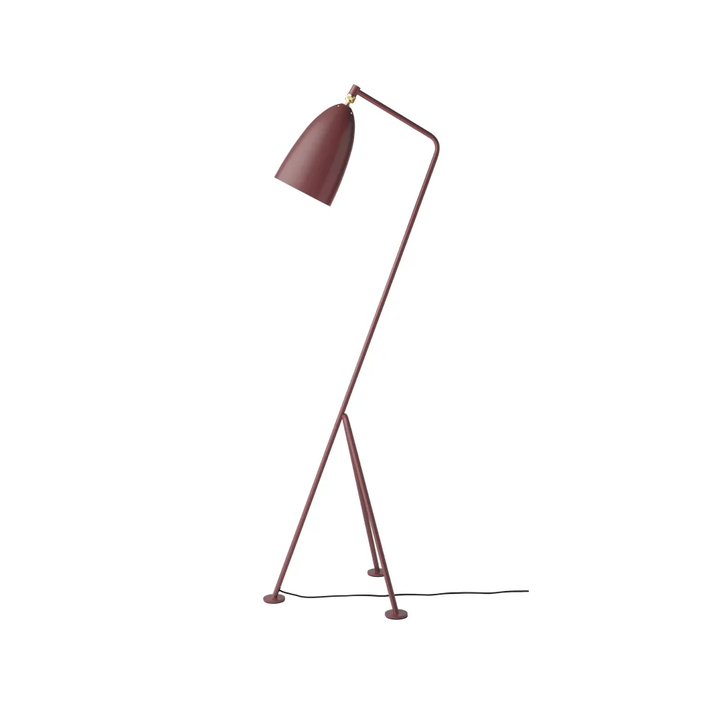 Candeeiro de pé Grasshopper GM1, Andorra vermelho GUBI