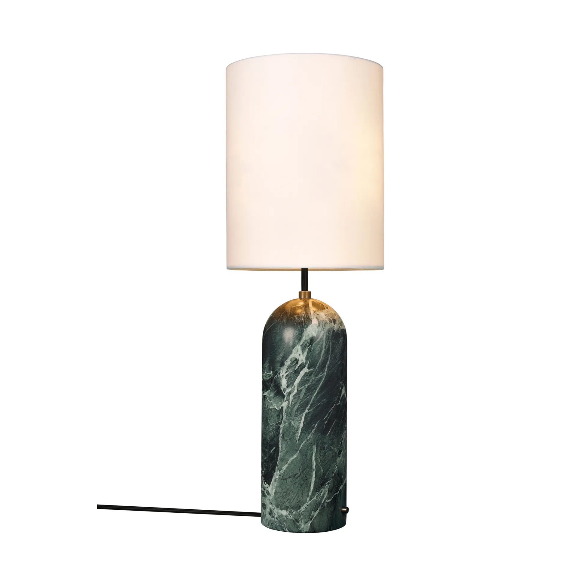 Candeeiro de pé Gravity XL, Emerald marble-white GUBI