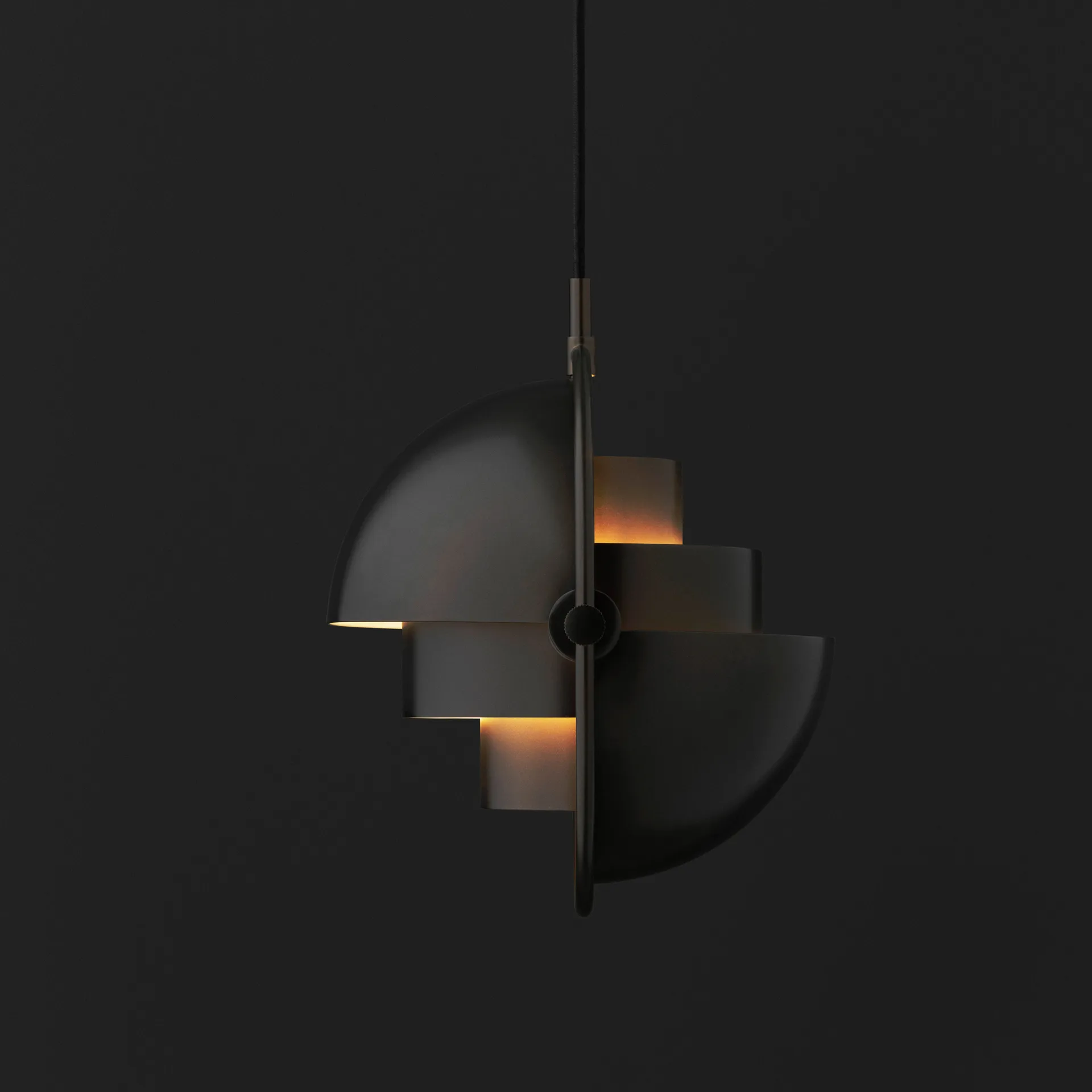 Candeeiro de teto Multi-Lite, Latão antigo GUBI