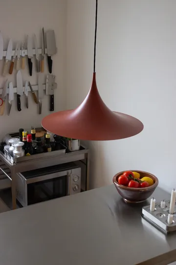 Candeeiro Semi Ø 47 cm - Special Edition Auburn Red semi matt - GUBI