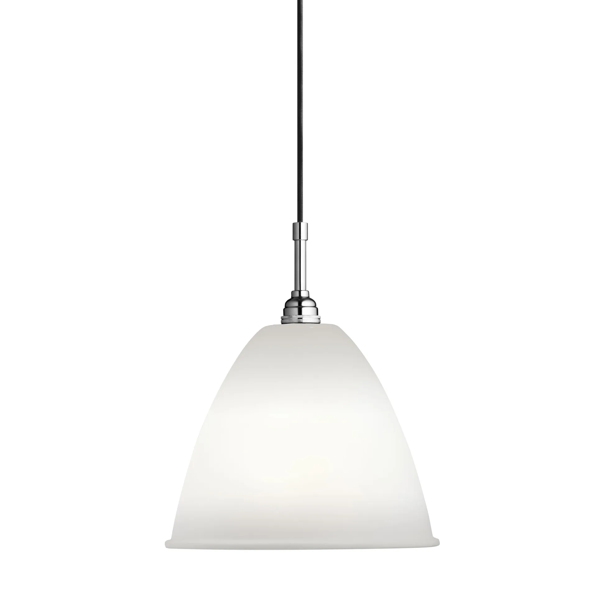 Candeeiro suspenso Bestlite BL9M, bone china-cromado GUBI