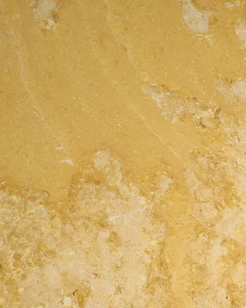 Doric mesa de centro - Honey Amber mármore, 140x80 cm - GUBI