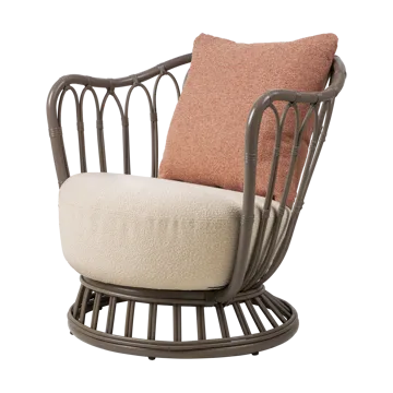 Grace Outdoor poltrona - Lorkey Limonta 41-44-cinza cogumelo - GUBI