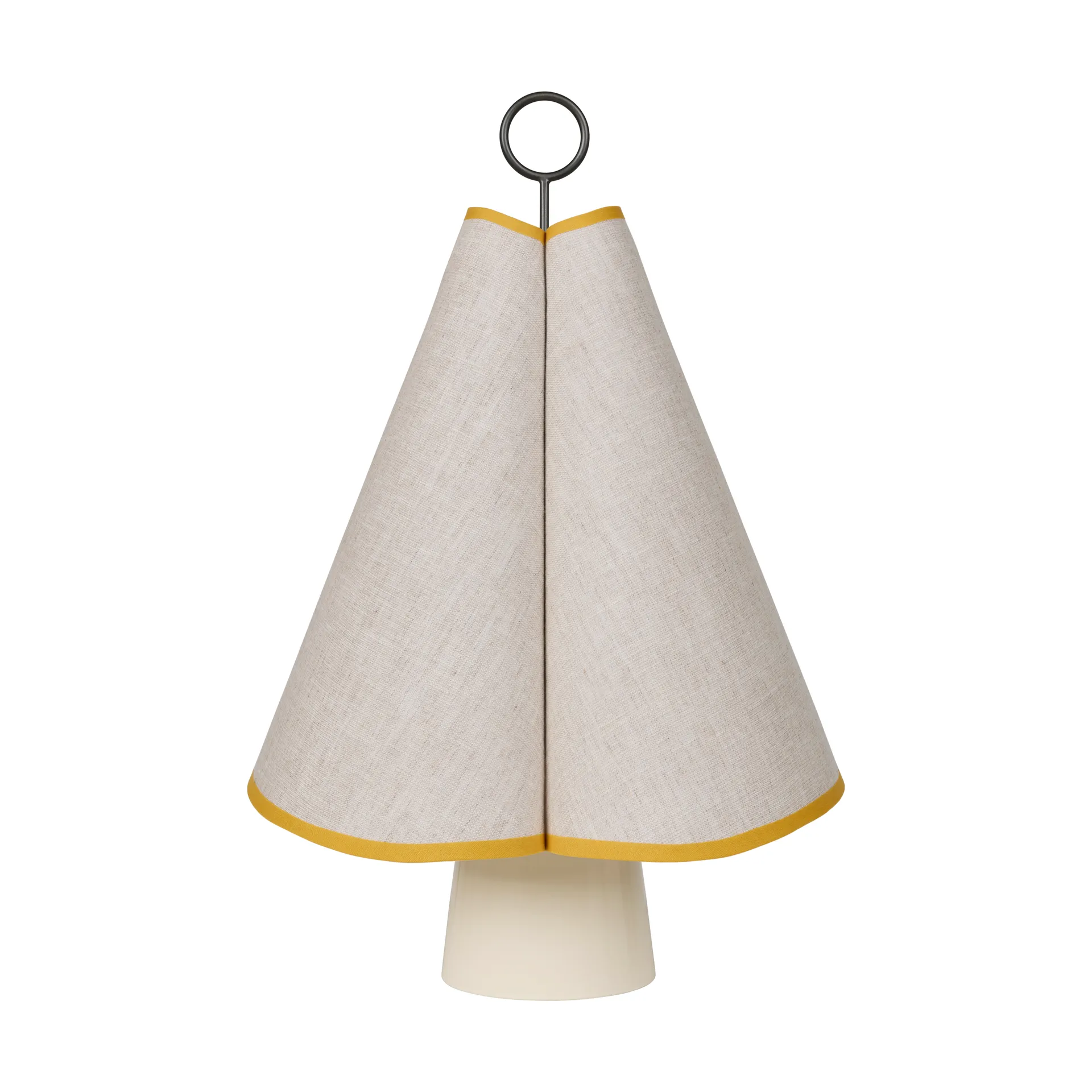 Hornbæk candeeiro de mesa portátil, Amarelo Poppy GUBI