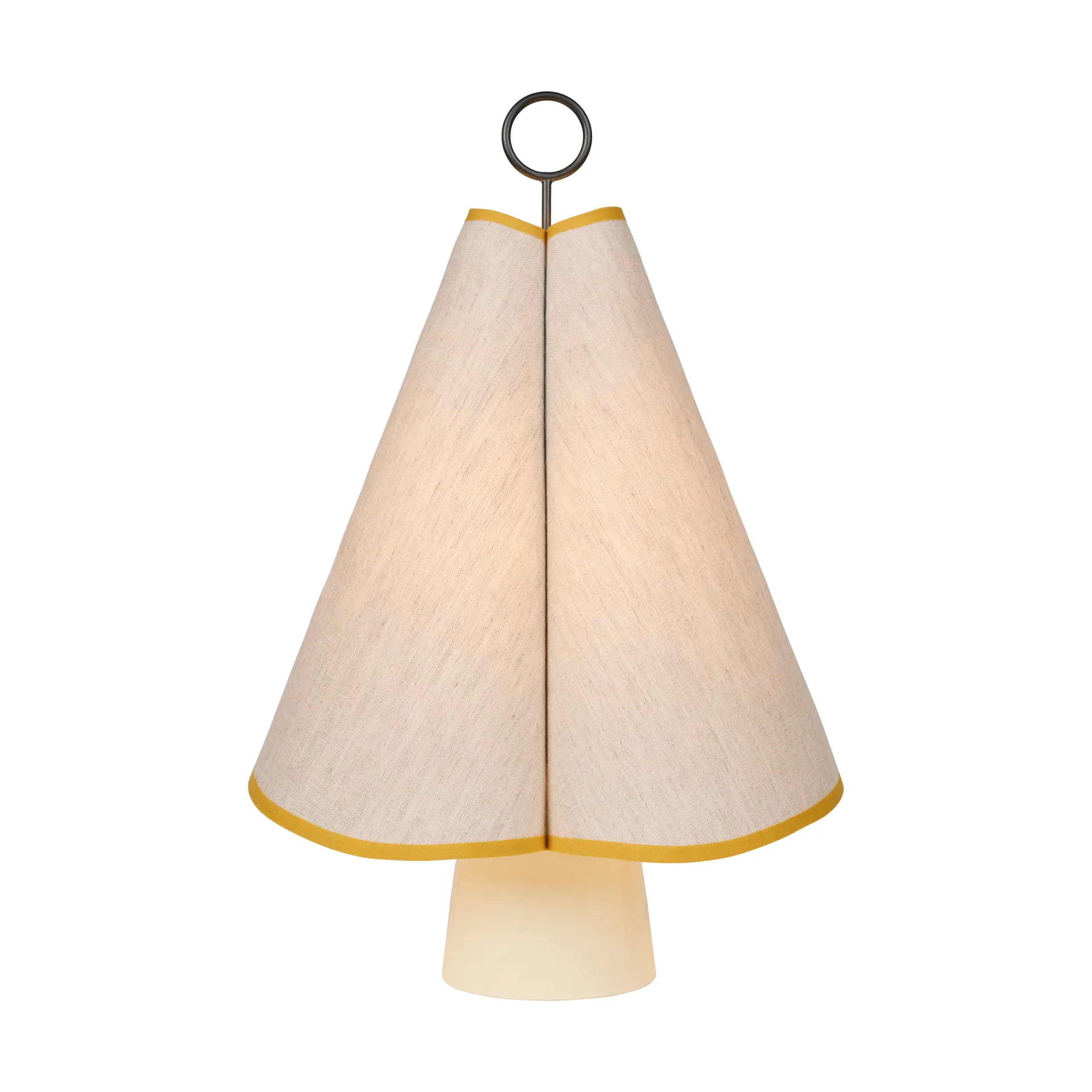 Hornbæk candeeiro de mesa portátil, Amarelo Poppy GUBI