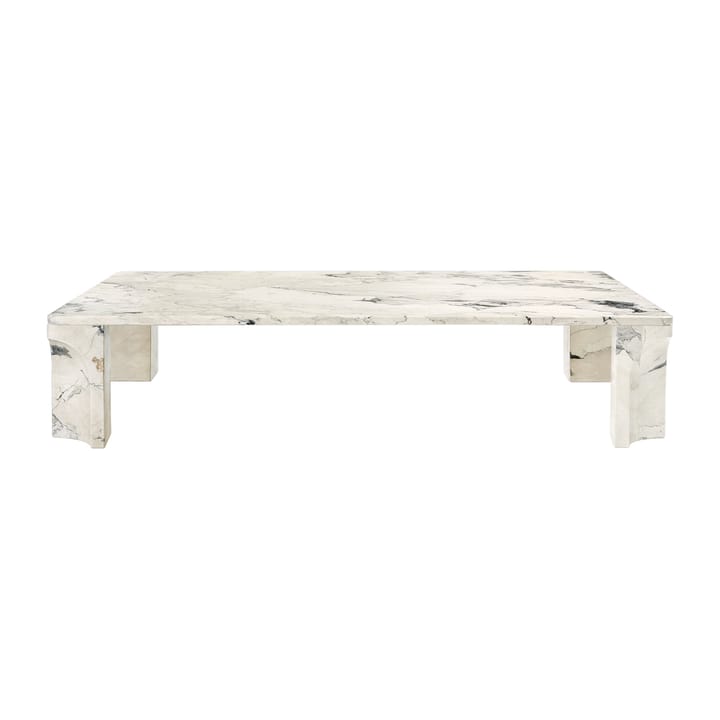 Mesa de centro Doric 80x140 cm, Cinzento elétrico GUBI
