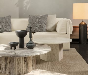 Mesa de centro Epic  - Branco, Ø110 - GUBI