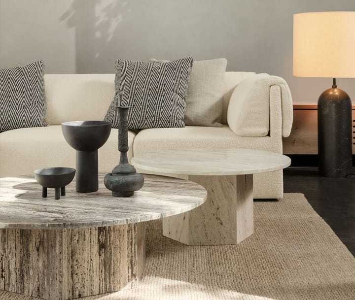 Mesa de centro Epic , Branco, Ø110 GUBI