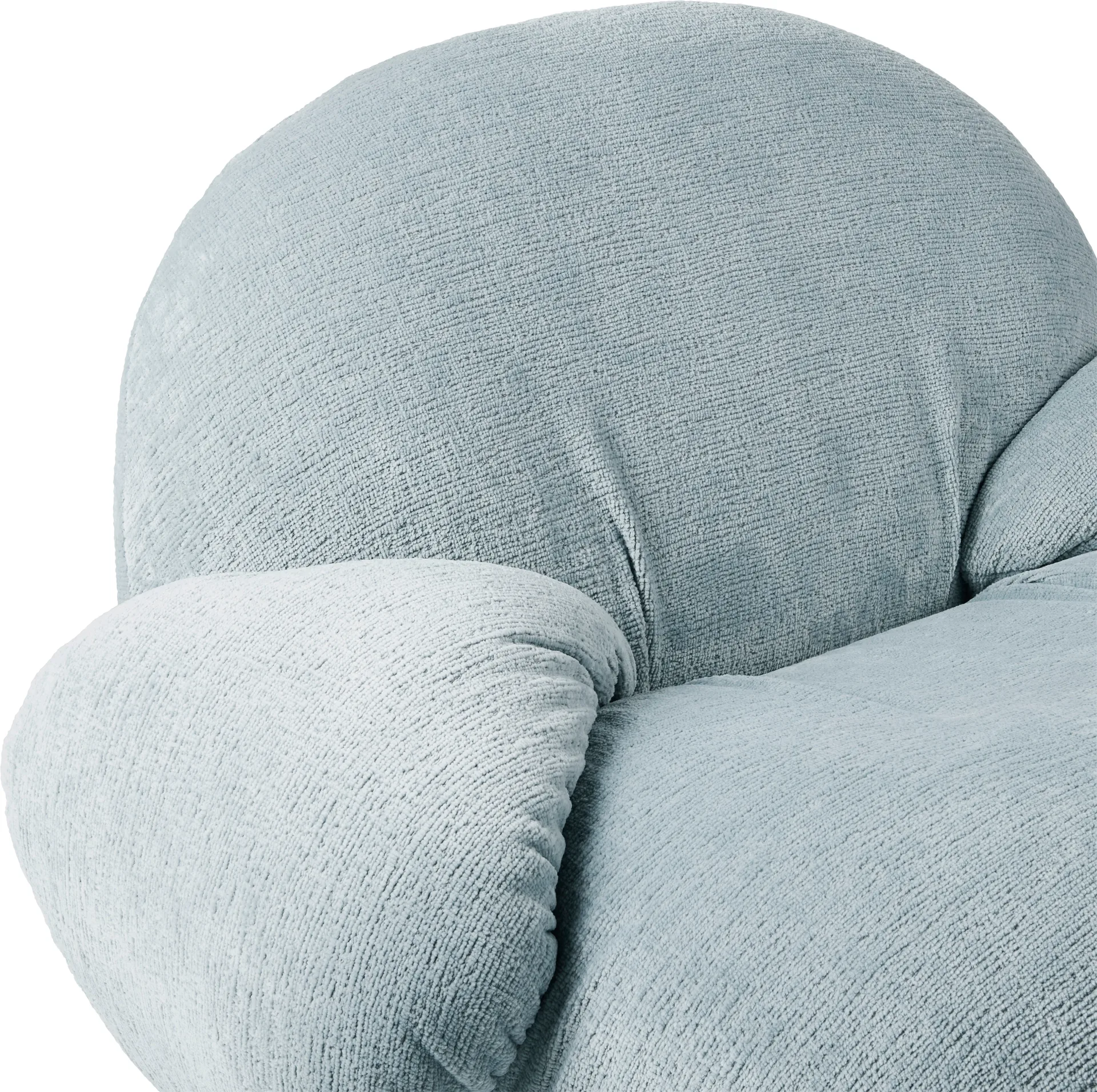 Pacha cadeira lounge com apoio, Mumble 02-pérola ouro GUBI