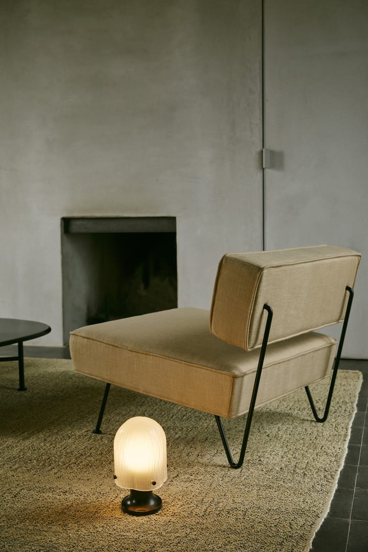 Seine candeeiro de mesa portátil, Antique latão-branco GUBI