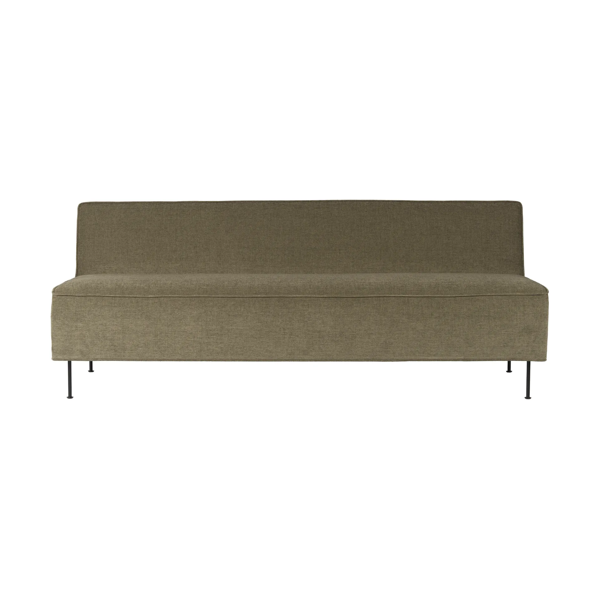 Sofá Modern Line 180x83x70 cm, Belsuede special FR 002-preto GUBI