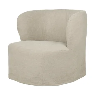 Stay Slipcover poltrona lounge - Linen 0023, grande - GUBI