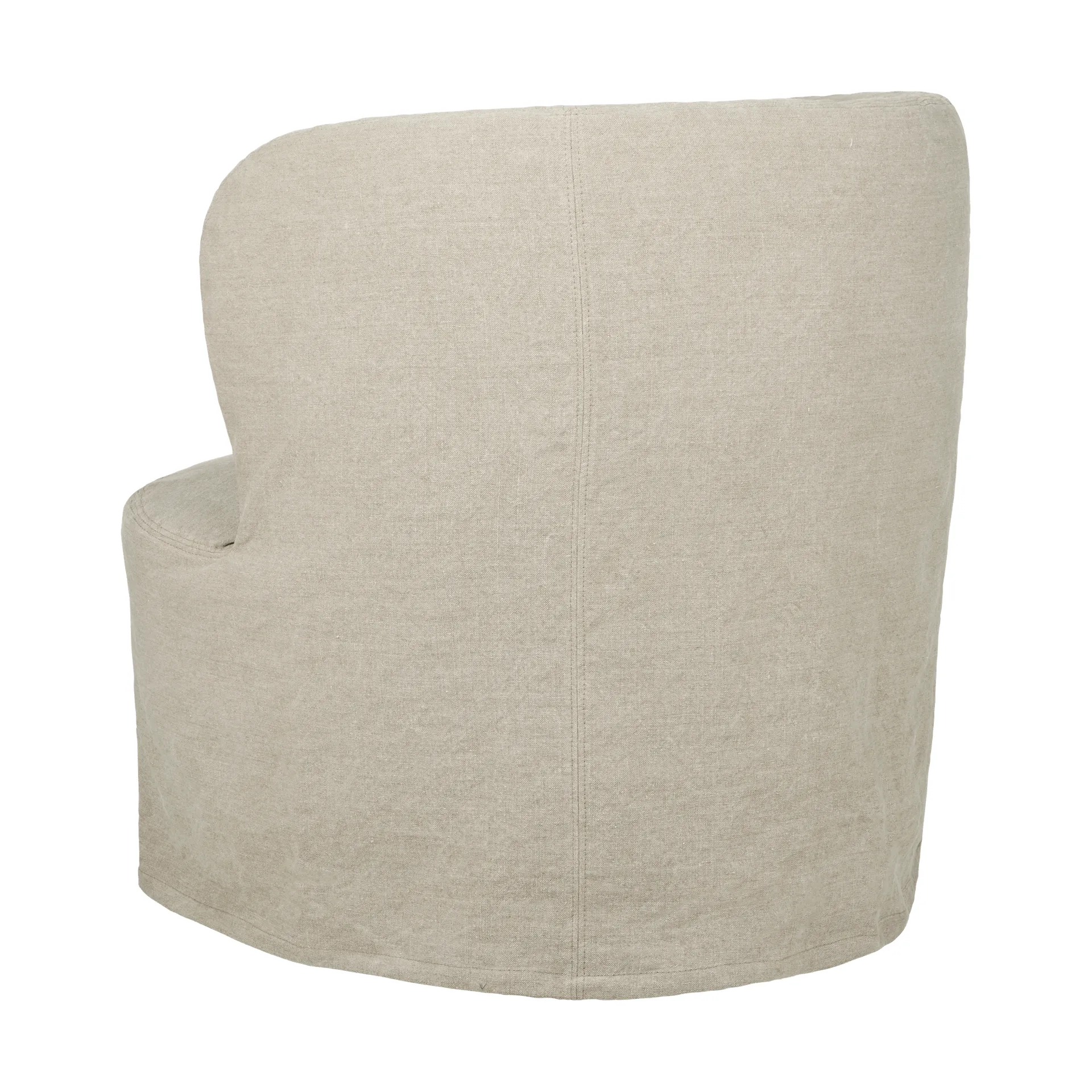Stay Slipcover poltrona lounge, Linen 0023, pequeno GUBI