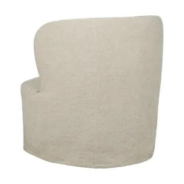 Stay Slipcover poltrona lounge - Linen 0023, pequeno - GUBI