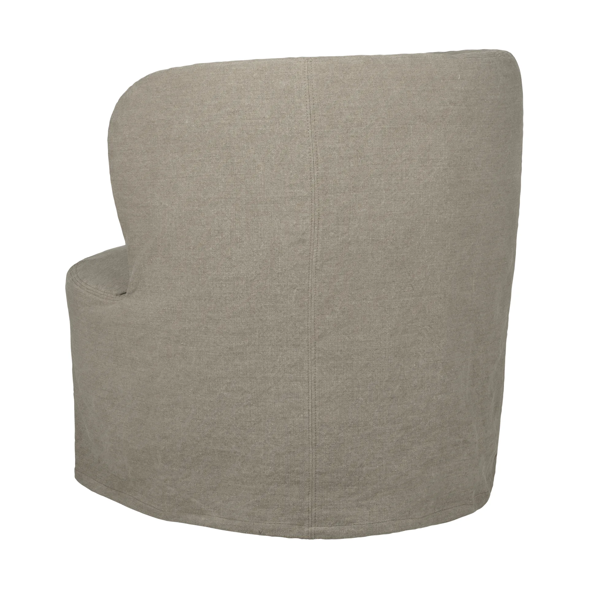 Stay Slipcover poltrona lounge, Linen 0024, pequeno GUBI