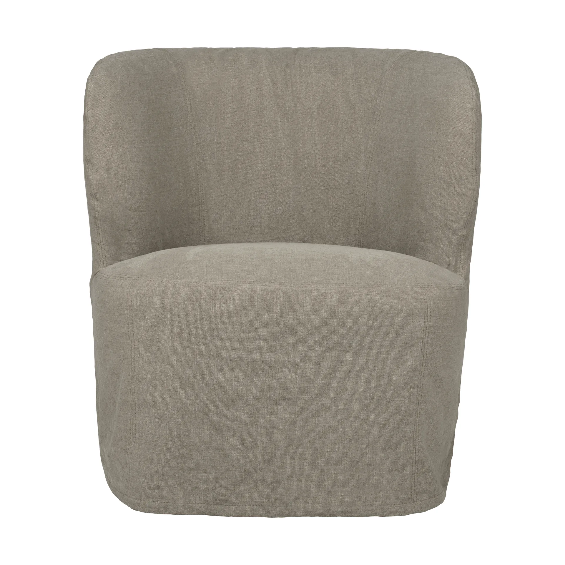 Stay Slipcover poltrona lounge, Linen 0024, pequeno GUBI