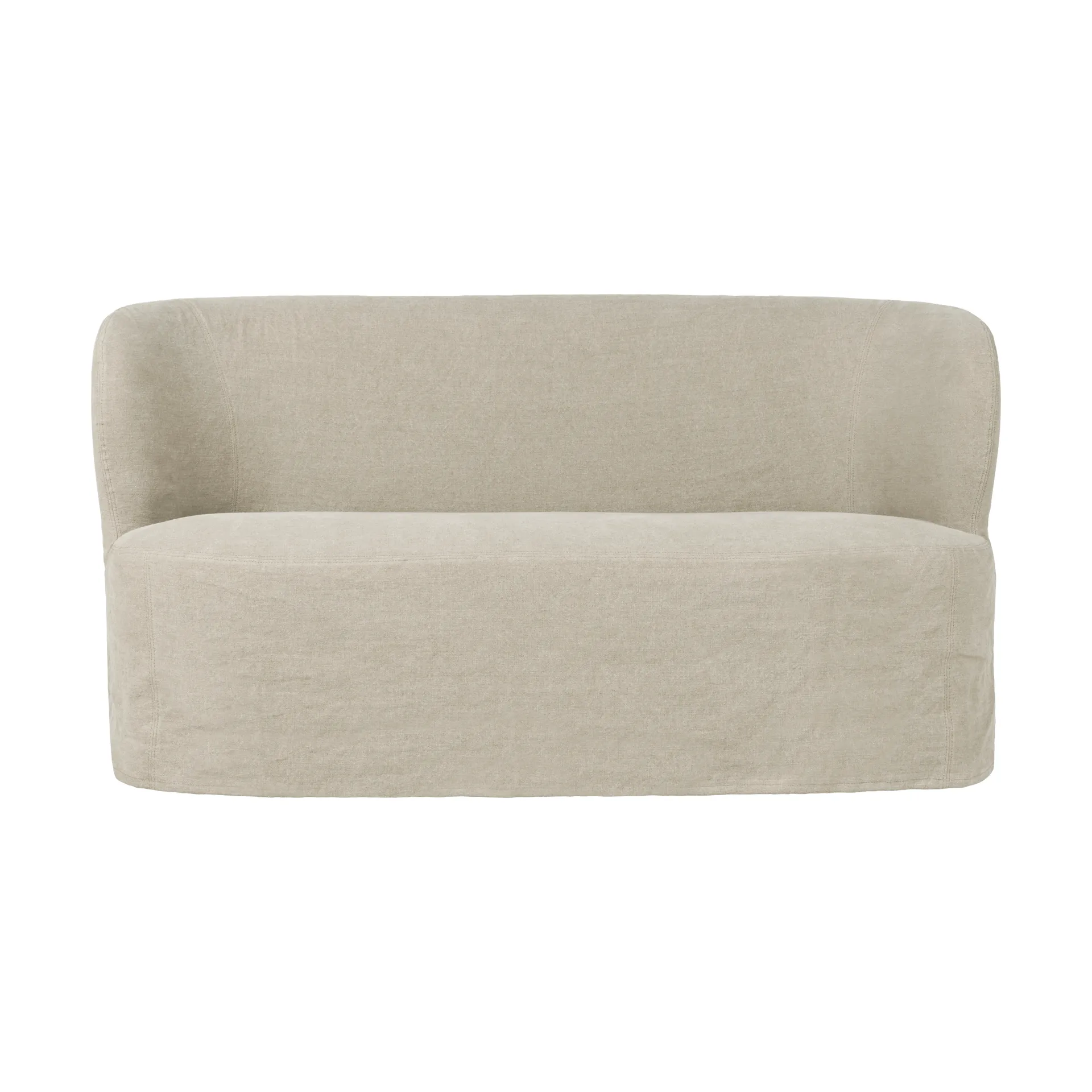 Stay Slipcover sofá, Linen 0023, 150x70 cm, 2 lugares GUBI