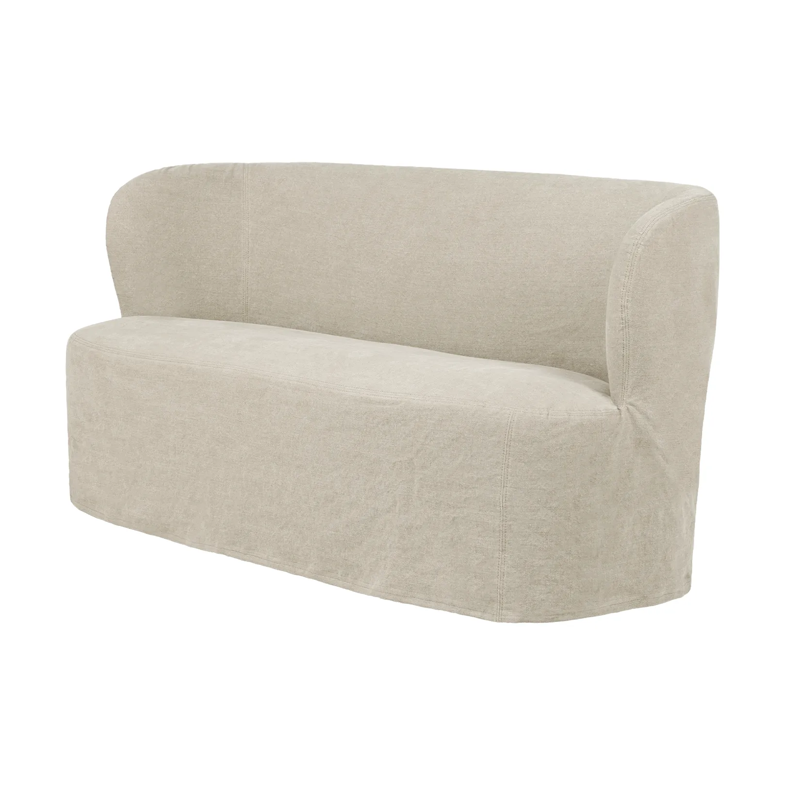 Stay Slipcover sofá, Linen 0023, 150x70 cm, 2 lugares GUBI