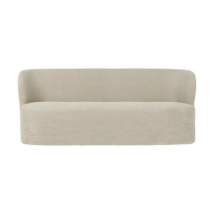 Stay Slipcover sofá - Linen 0023, 190x95 cm, sofá de 2,5 lugares - GUBI