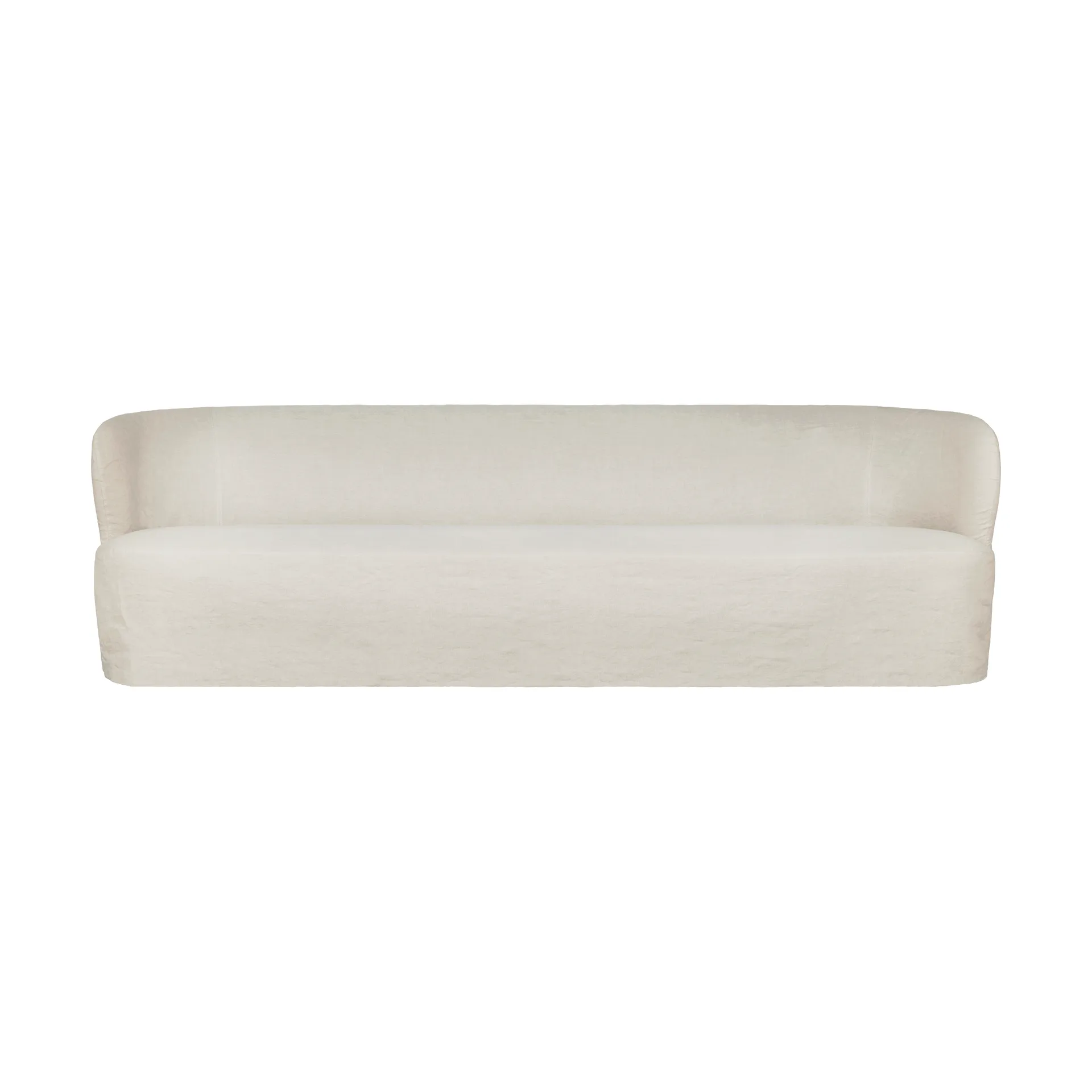 Stay Slipcover sofá, Linen 0023, 260x95 cm, 4 lugares GUBI
