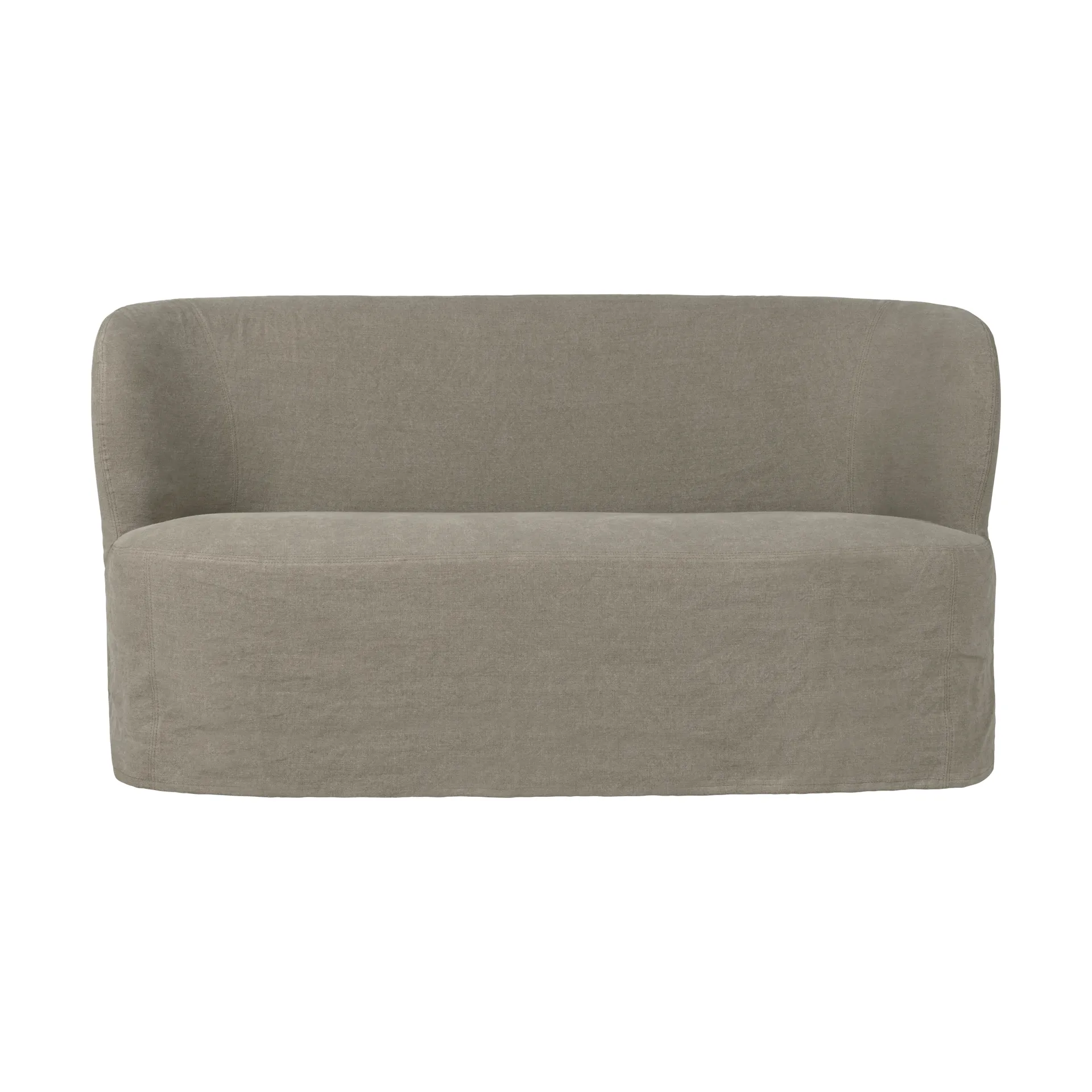 Stay Slipcover sofá, Linen 0024, 150x70 cm, 2 lugares GUBI