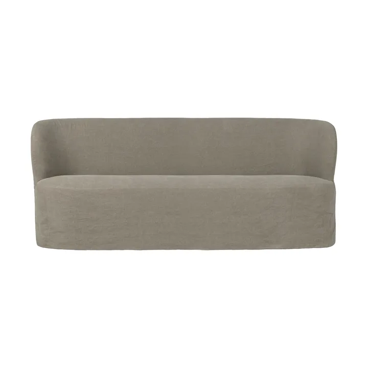 Stay Slipcover sofá - Linen 0024, 190x70 cm, 2,5-lugares - GUBI