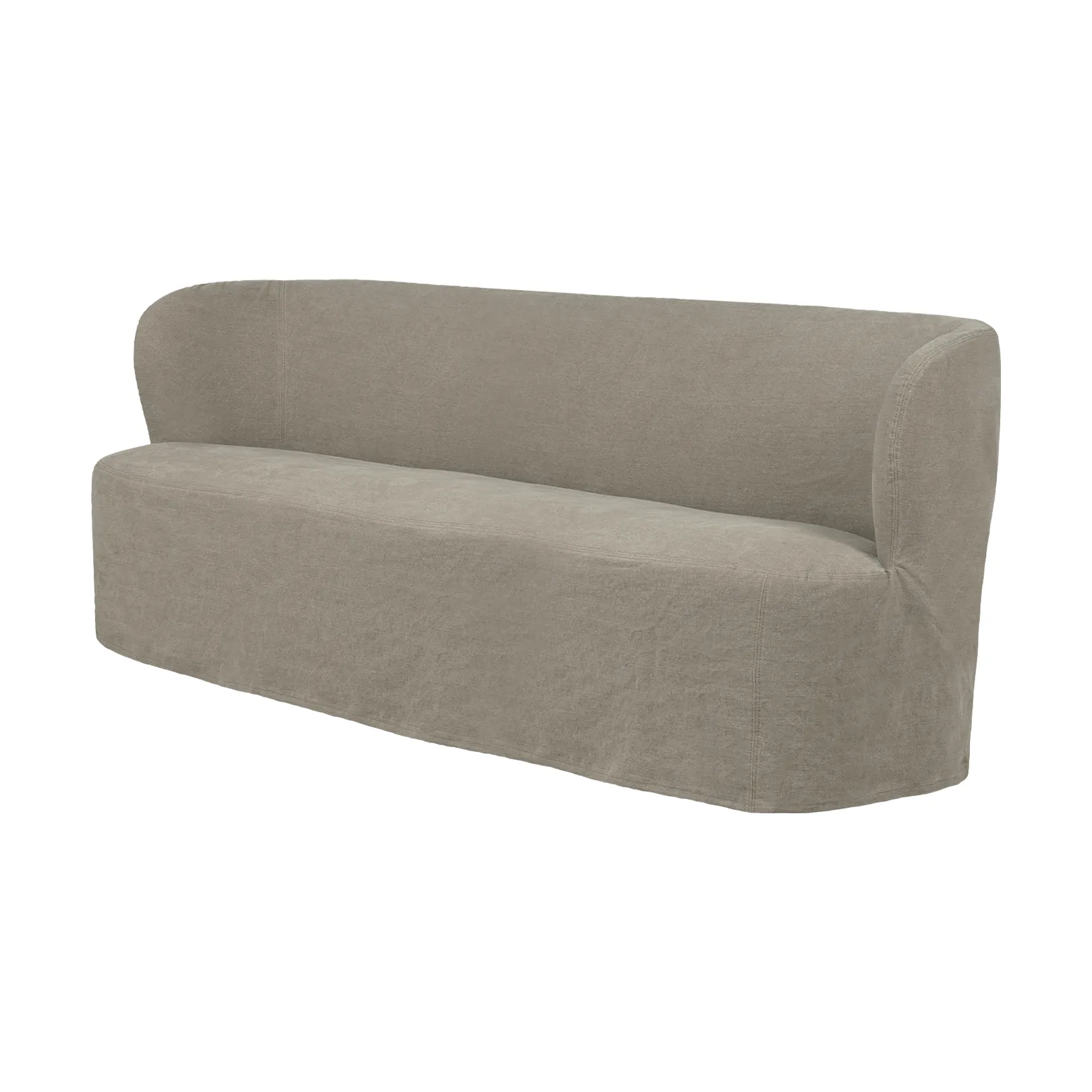 Stay Slipcover sofá, Linen 0024, 190x70 cm, 2,5-lugares GUBI
