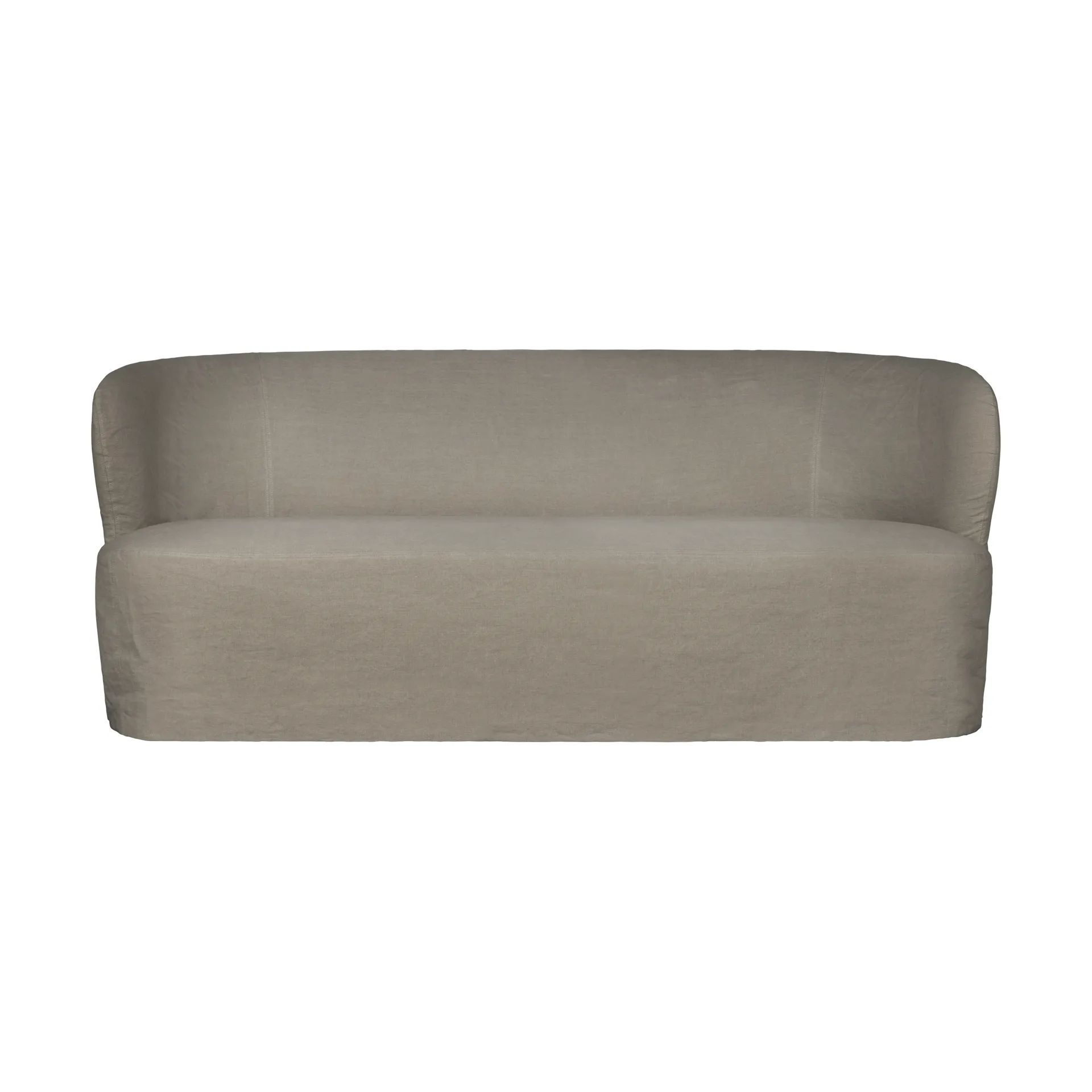 Stay Slipcover sofá, Linen 0024, 190x95 cm, sofá de 2,5 lugares GUBI