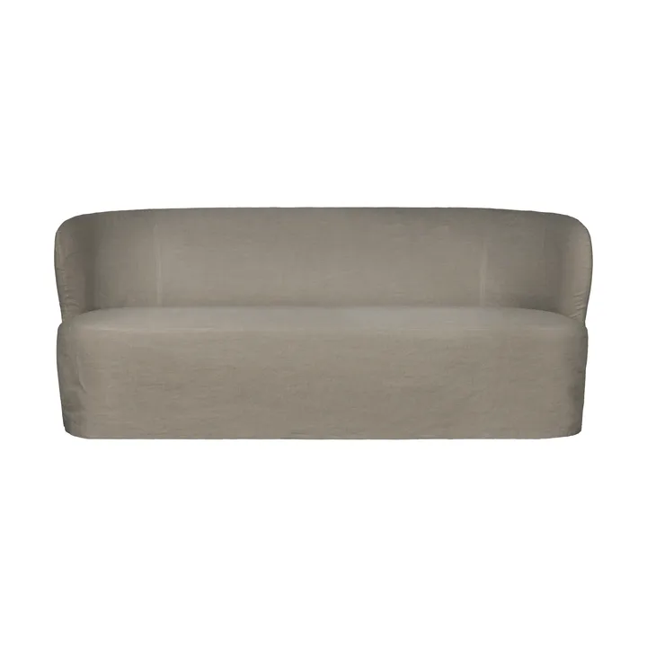 Stay Slipcover sofá - Linen 0024, 190x95 cm, sofá de 2,5 lugares - GUBI