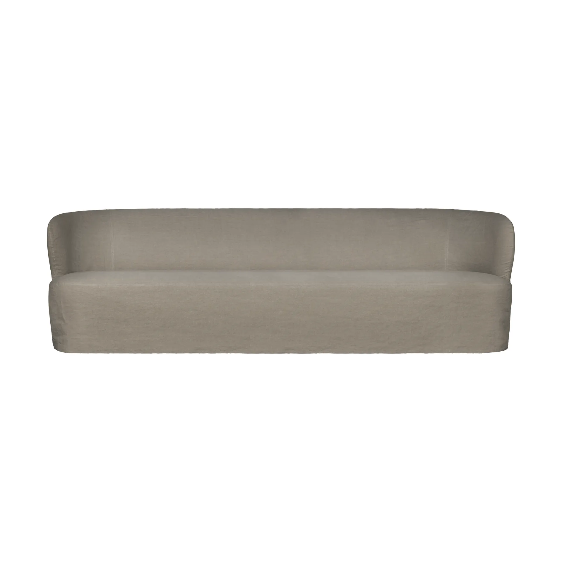 Stay Slipcover sofá, Linen 0024, 260x95 cm, 4 lugares GUBI