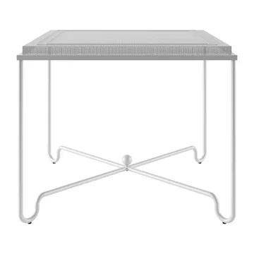 Tropique mesa 90x90x75 cm - Classic branco semi matt - GUBI