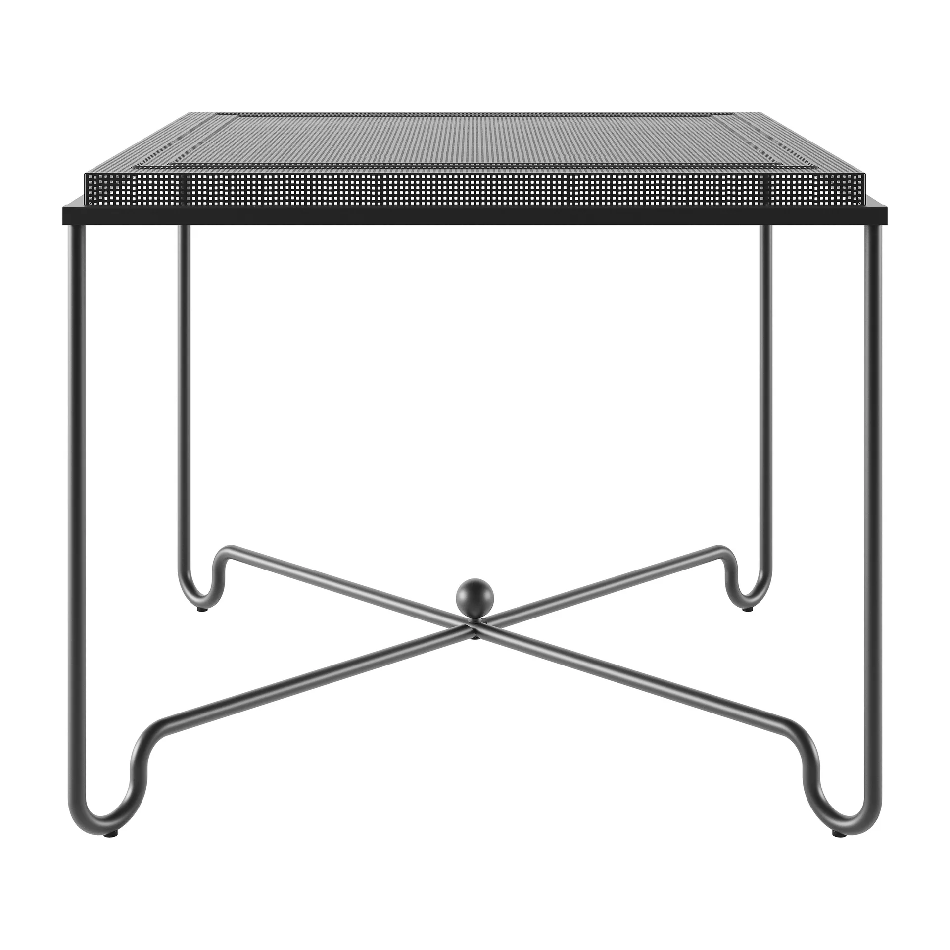 Tropique mesa 90x90x75 cm, Classic preto GUBI