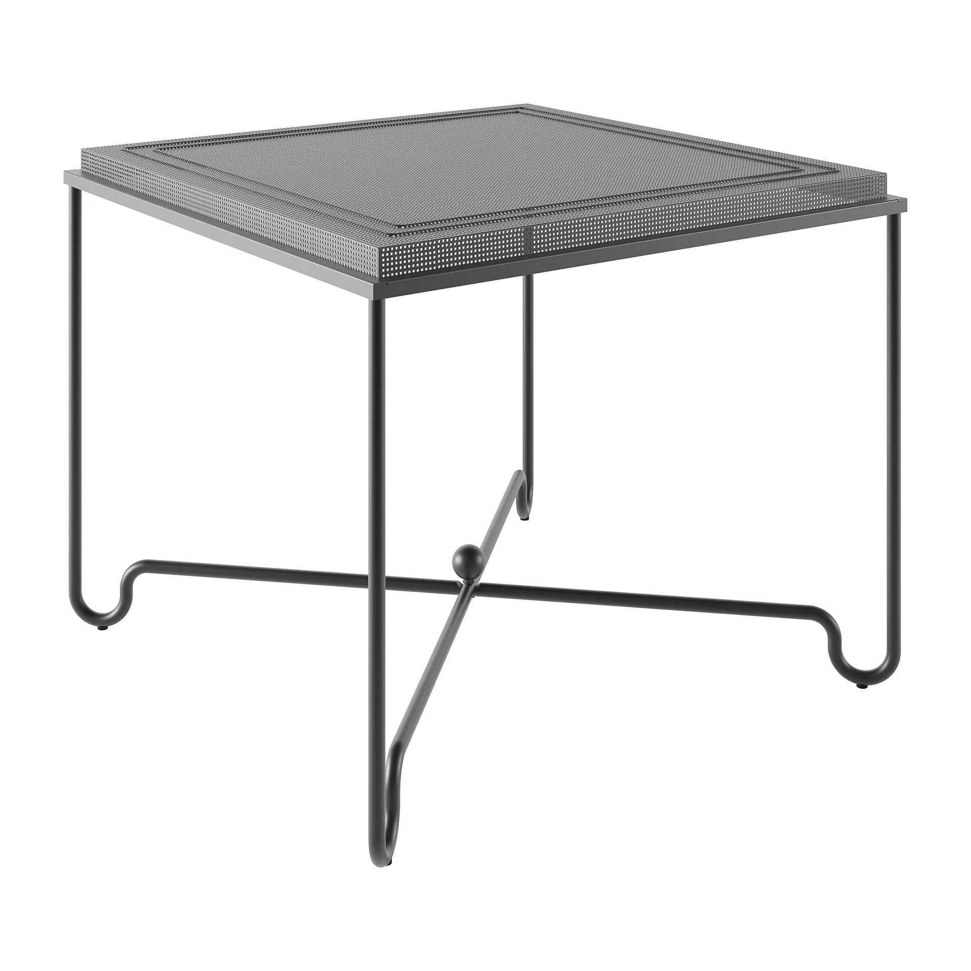 Tropique mesa 90x90x75 cm, Classic preto GUBI