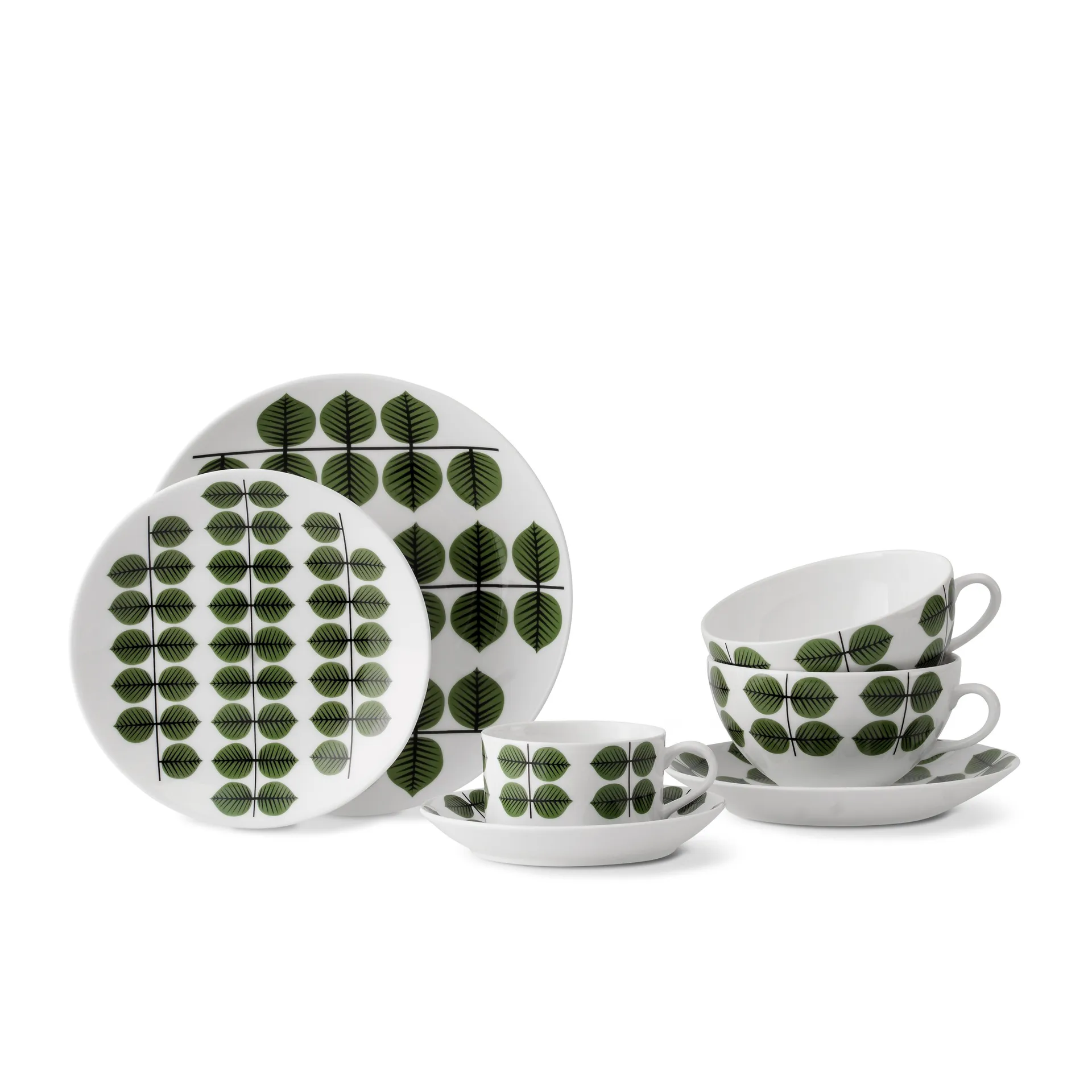 Conjunto de café Berså, chávena de café + pires Gustafsbergs Porslinsfabrik