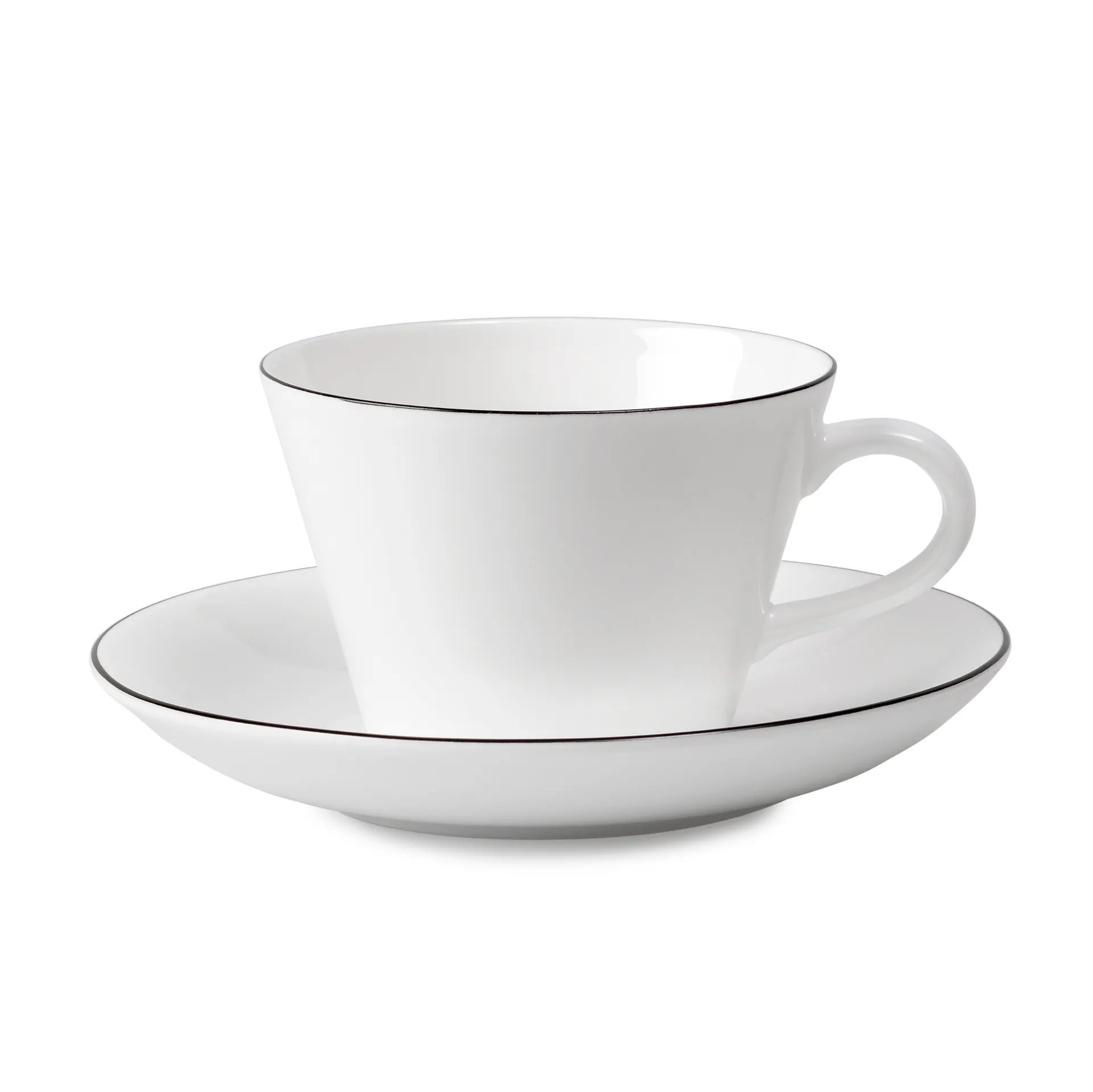 Conjunto de café cone Natur, chávena de café + pires Gustafsbergs Porslinsfabrik