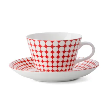 Conjunto de café Eva - chávena de café + pires - Gustafsbergs Porslinsfabrik