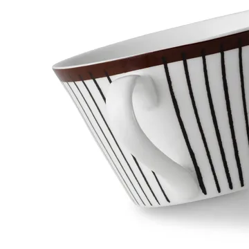 Conjunto de café Ribb - chávena de café + pires - Gustafsbergs Porslinsfabrik